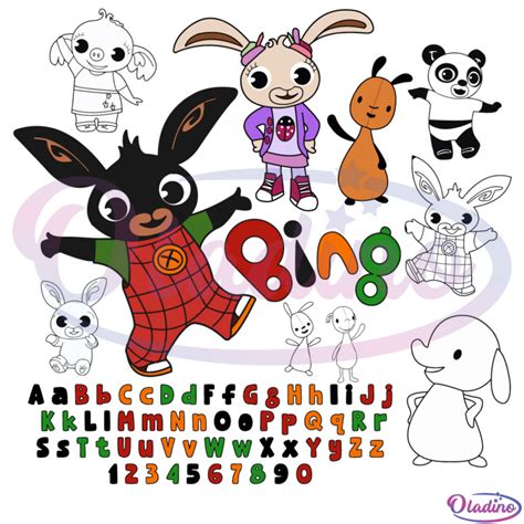 free bing bunny svg